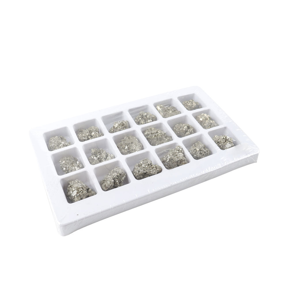 Raw Iron Pyrite Crystal Stones Kit 370g Healing Set