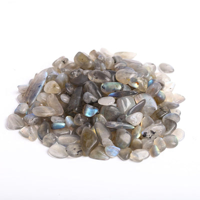 Raw Labradorite Crystal Chips 7-9mm for Healing Energy