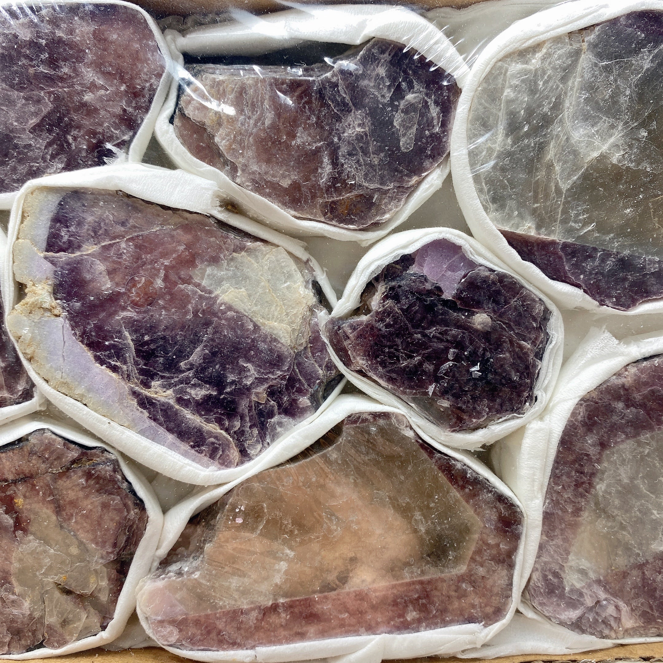 Raw Purple Mica Crystal Box 7.5x5x2in 450g Healing Stones