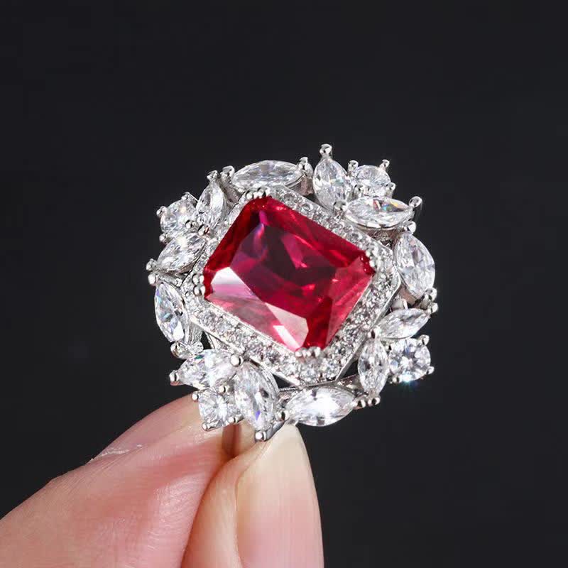 Red Corundum Spiritual Necklace | Confidence & Courage