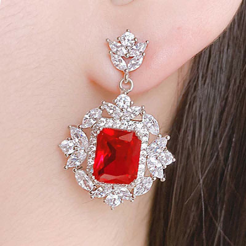 Red Corundum Spiritual Necklace | Confidence & Courage