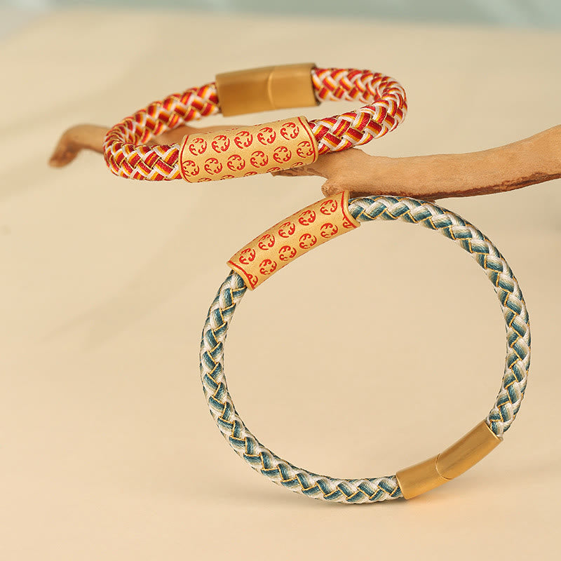 Red String 16cm Luck Bracelet with Diamond Knot Buckle