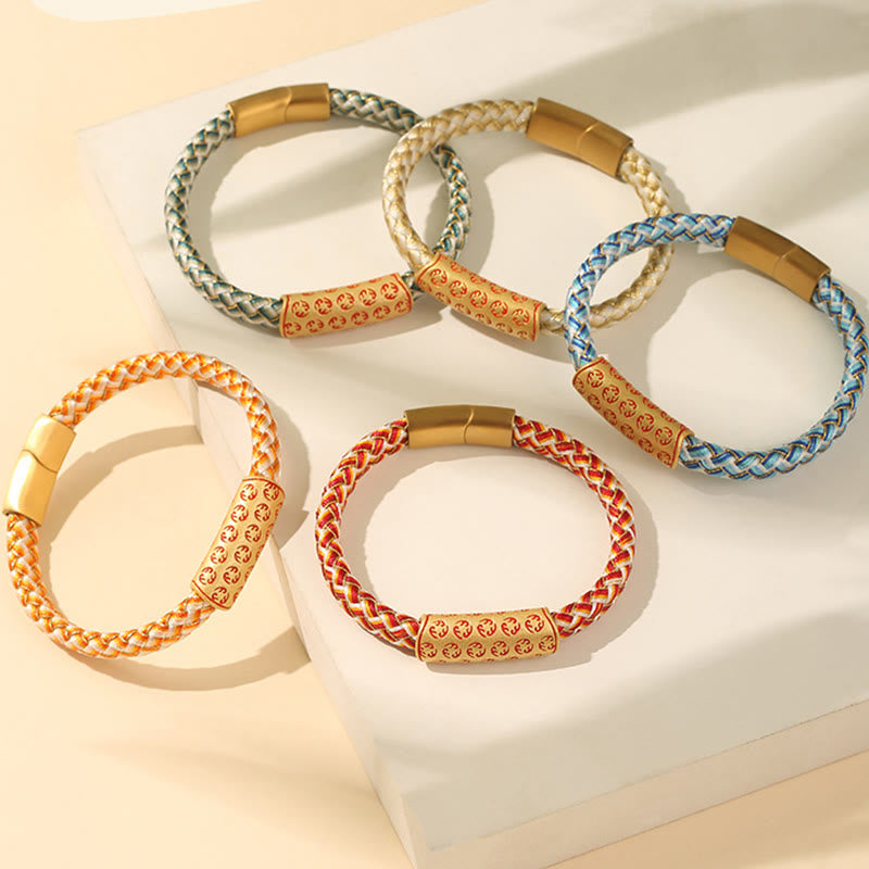 Red String 16cm Luck Bracelet with Diamond Knot Buckle