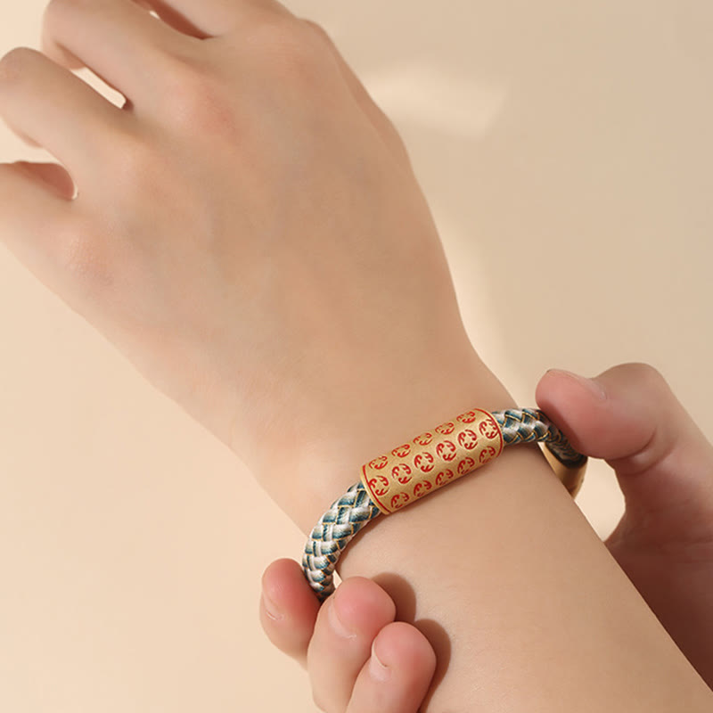 Red String 16cm Luck Bracelet with Diamond Knot Buckle