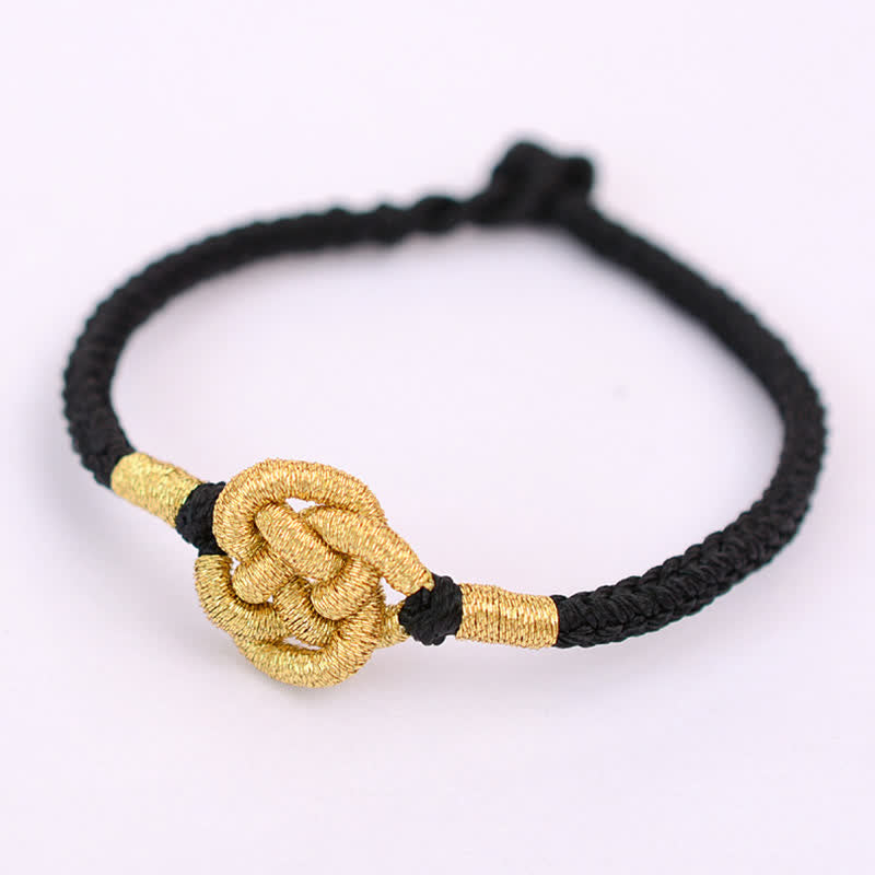 Red String Luck Strength Bracelet | Handmade Chinese Knotting