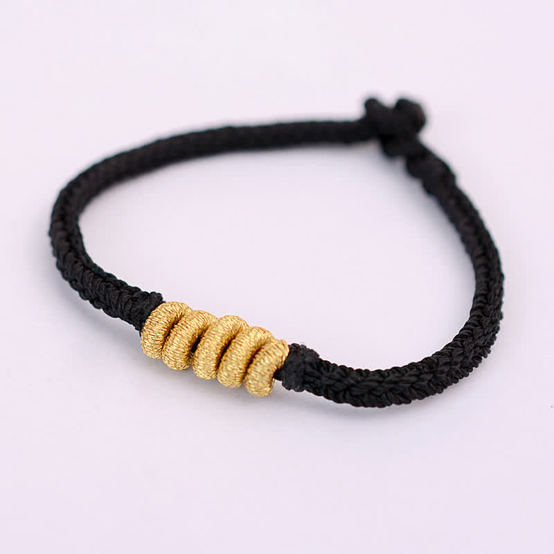 Red String Luck Strength Bracelet | Handmade Chinese Knotting
