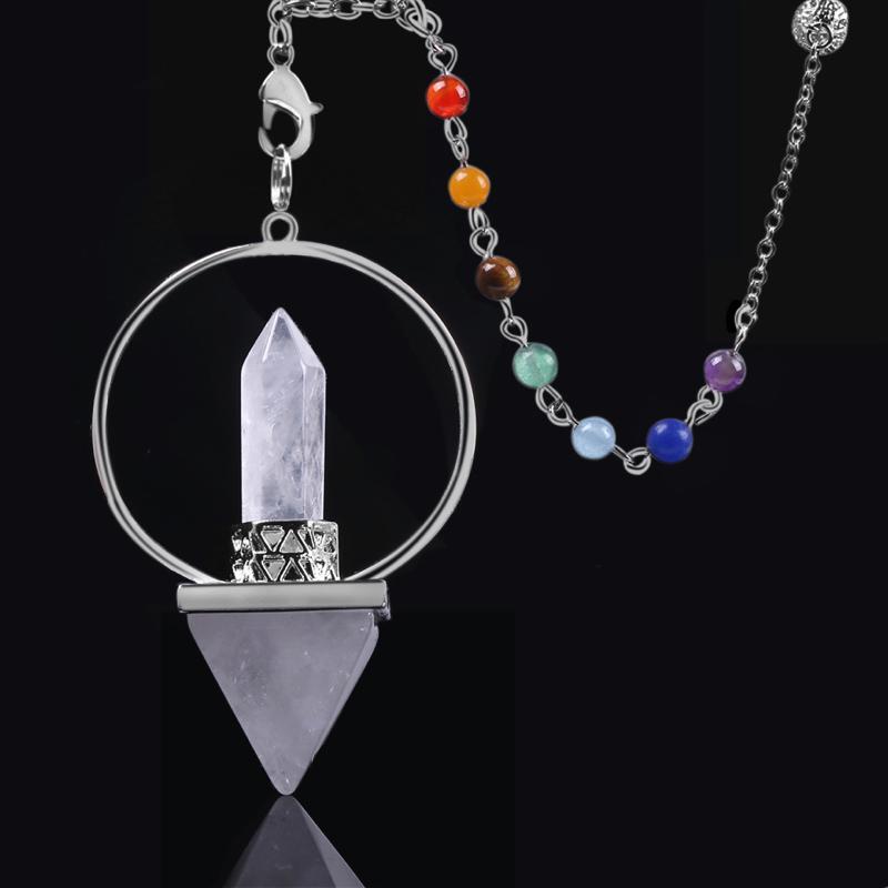 Chakra Healing Crystal Pendulum for Energy Balance