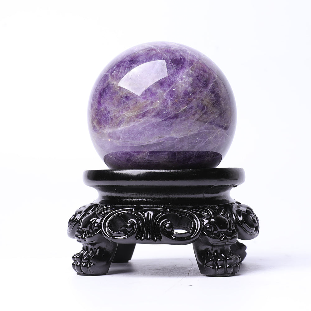 Resin Engraved Base Stand for Crystal Sphere Display