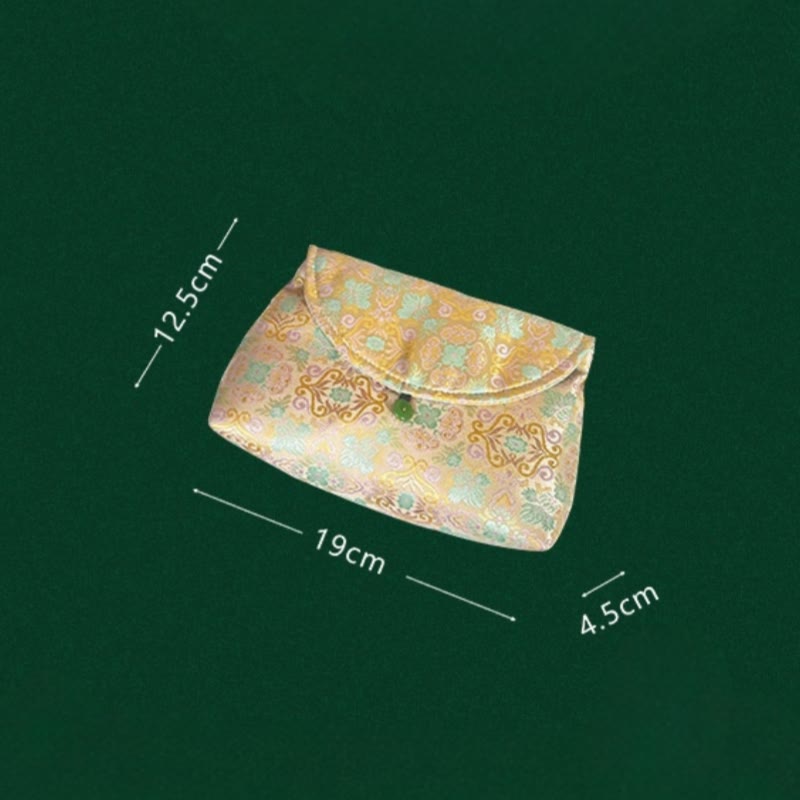 Retro Floral Polyester Cotton Bohemian Crossbody Bag