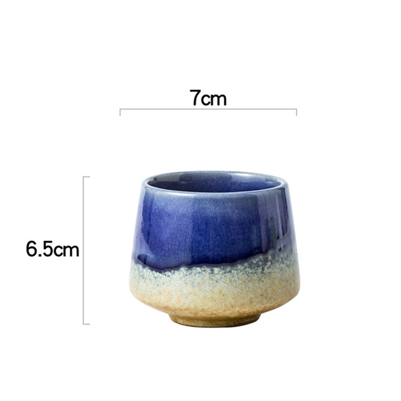 Retro Kiln Change Ceramic Coffee Mug 200ml
