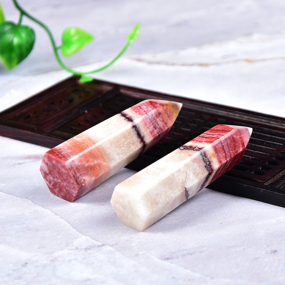 Rhodochrosite Emotional Healing Crystal Tower