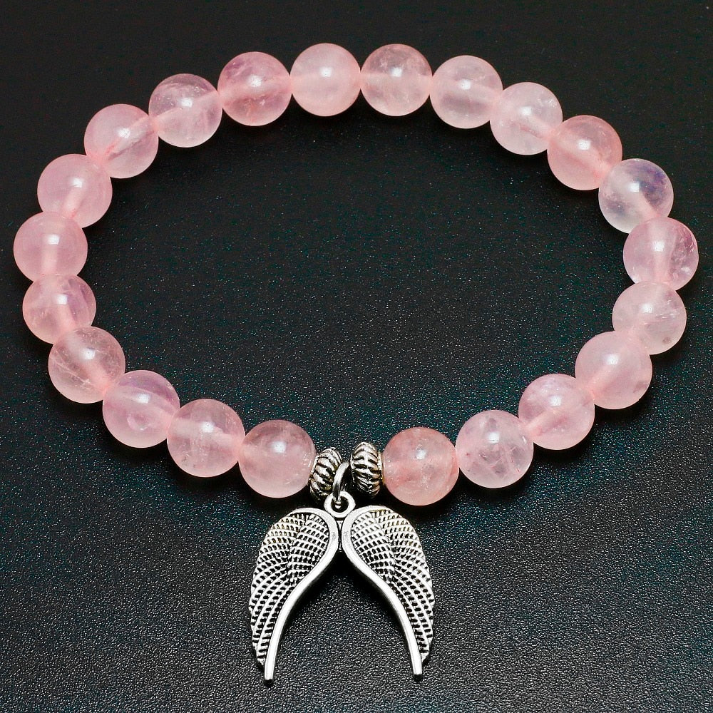 Rose Quartz Angelic Love Bracelet