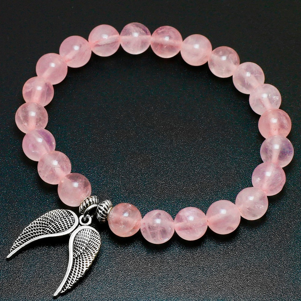 Rose Quartz Angelic Love Bracelet