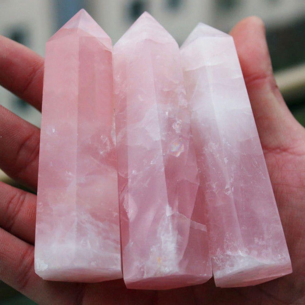 Rose Quartz Heart Chakra Healing Tower