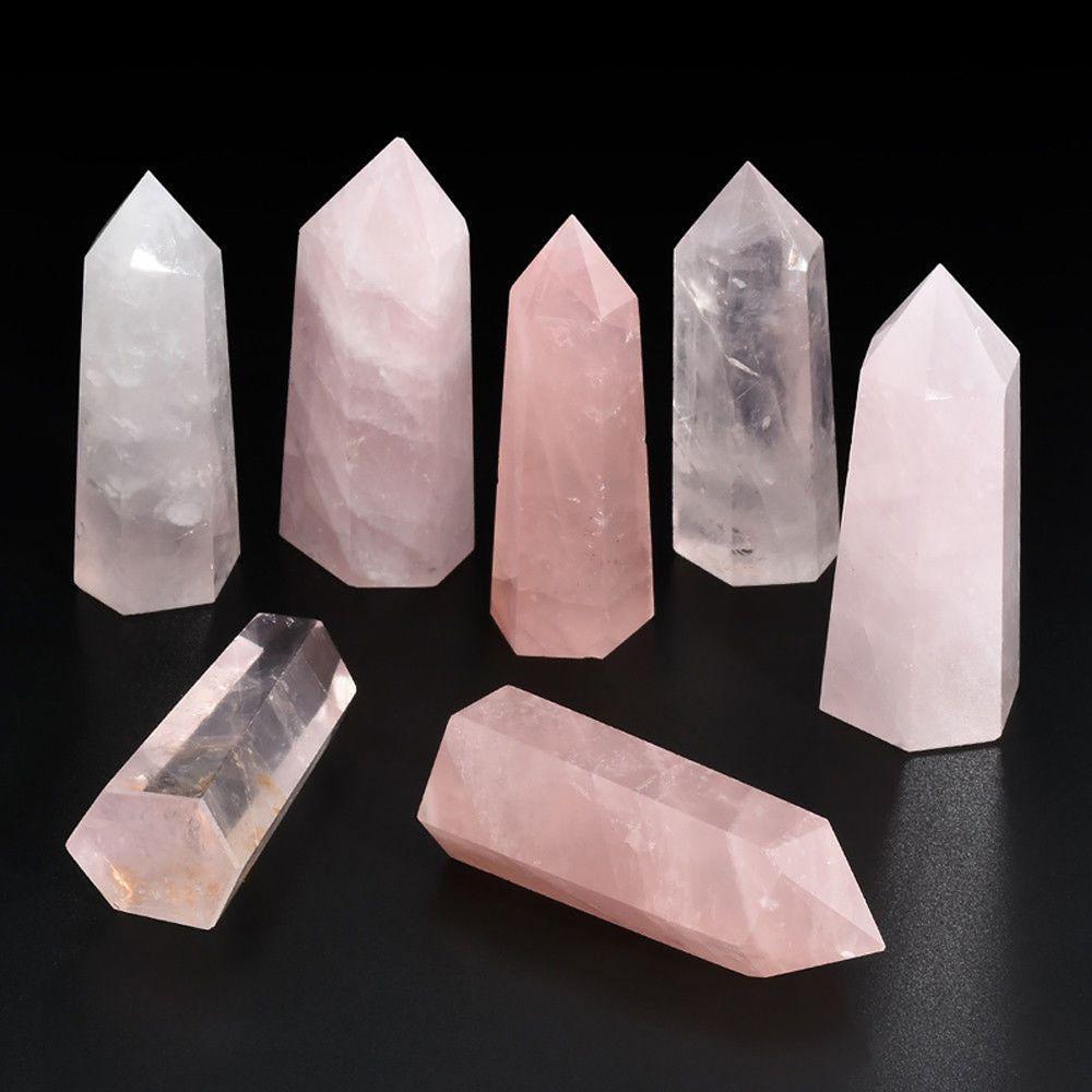 Rose Quartz Heart Chakra Healing Tower