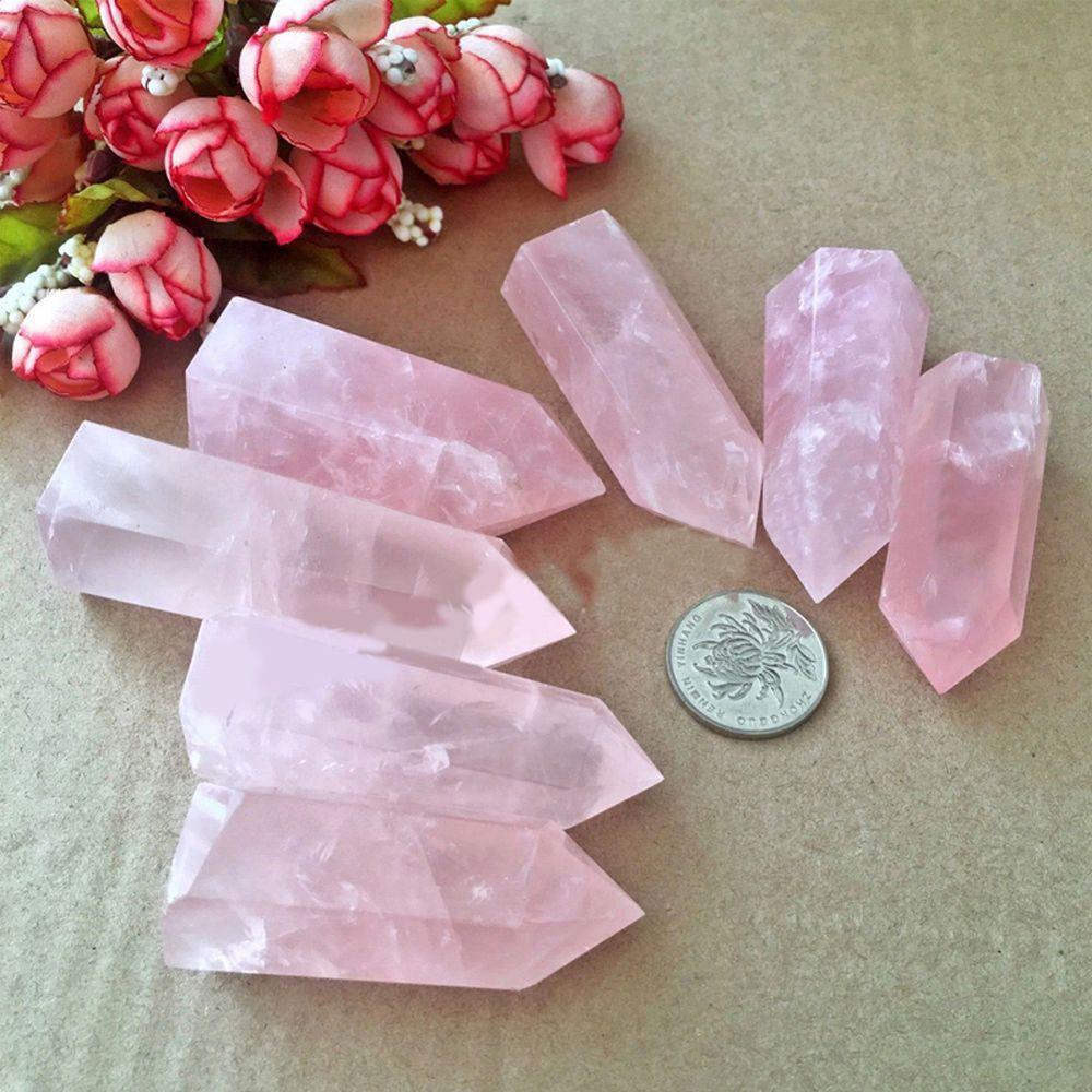 Rose Quartz Heart Chakra Healing Tower