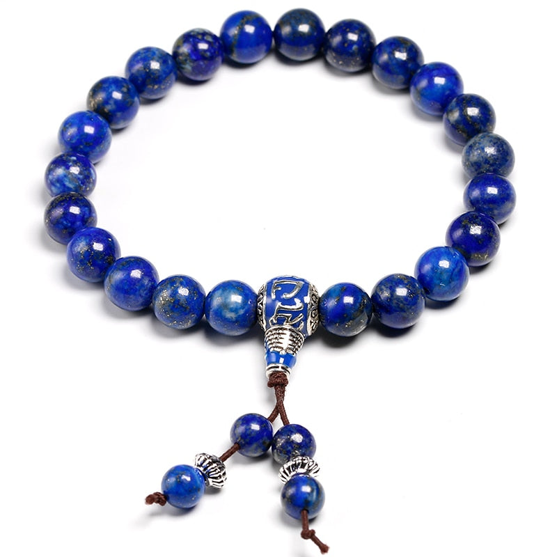 Royal Blue Lapis Lazuli Bracelet for Inner Balance