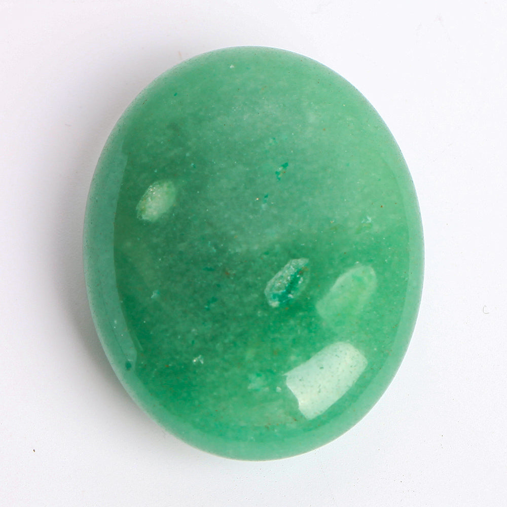 Ruby Crystal Palm Stone 1.78in x 1.38in Healing Touchstone