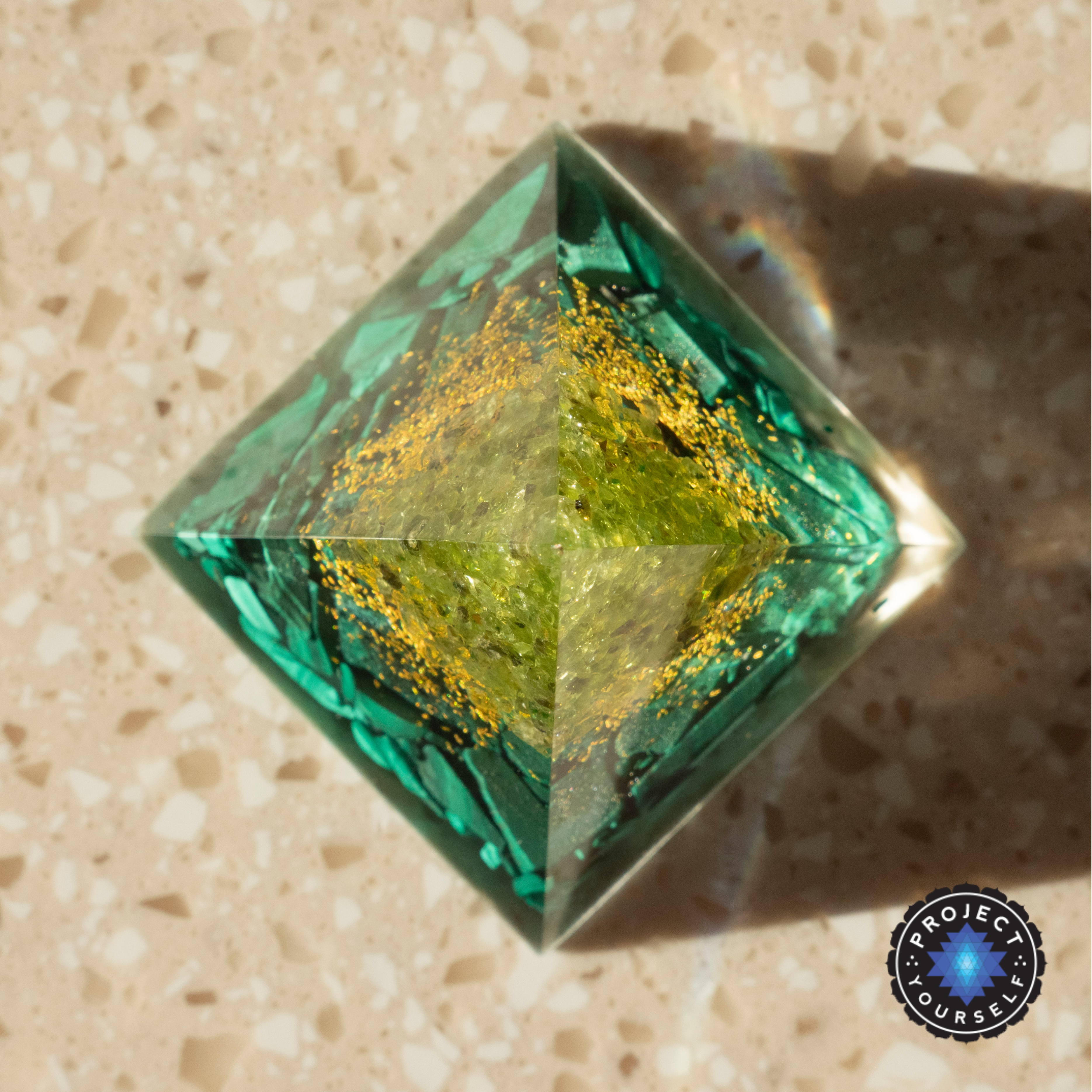 Sacred Love Forest Orgone Pyramid