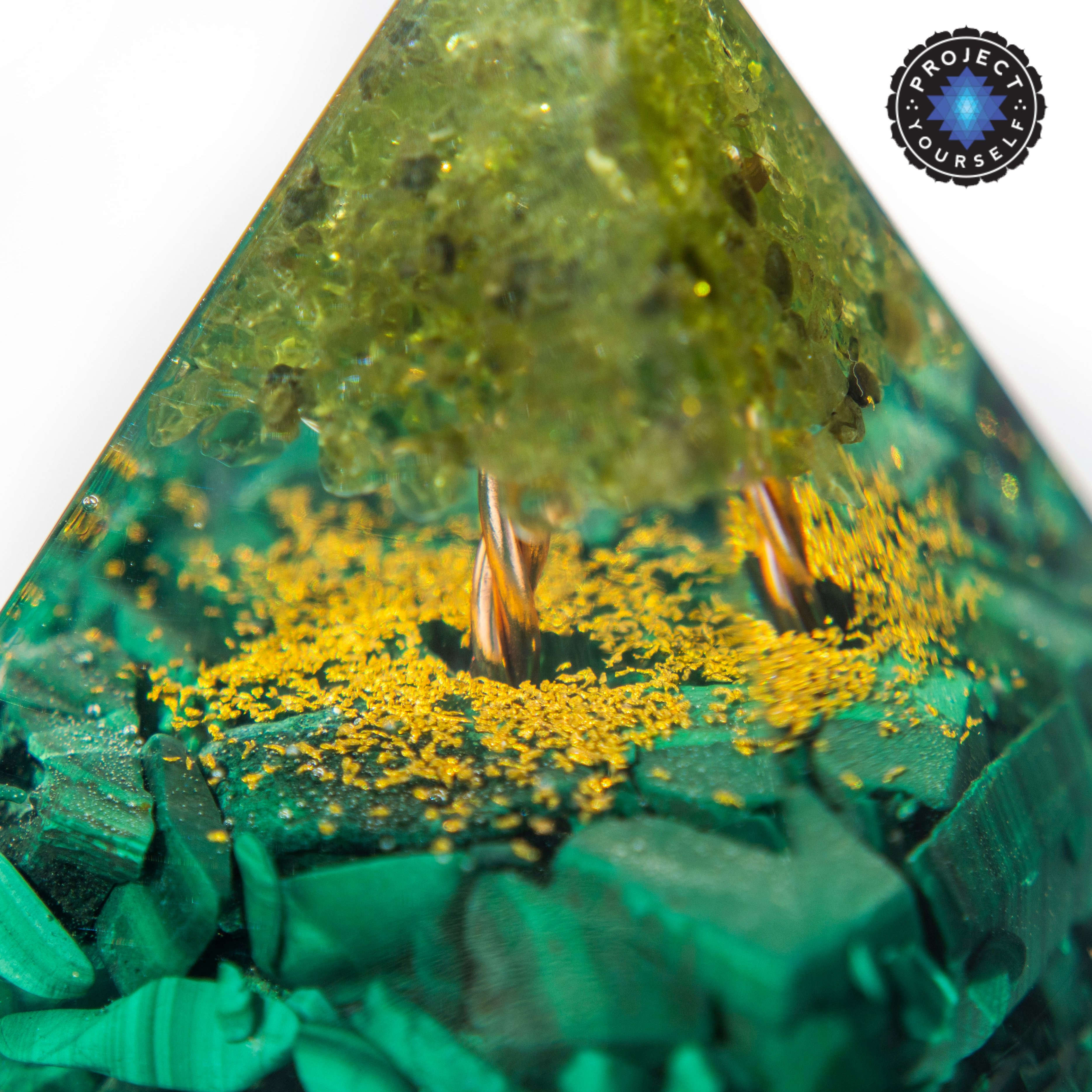 Sacred Love Forest Orgone Pyramid