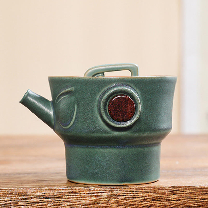 Sanxingdui Ceramic Chinese Tea Cup Set | Kung Fu Tea Gift