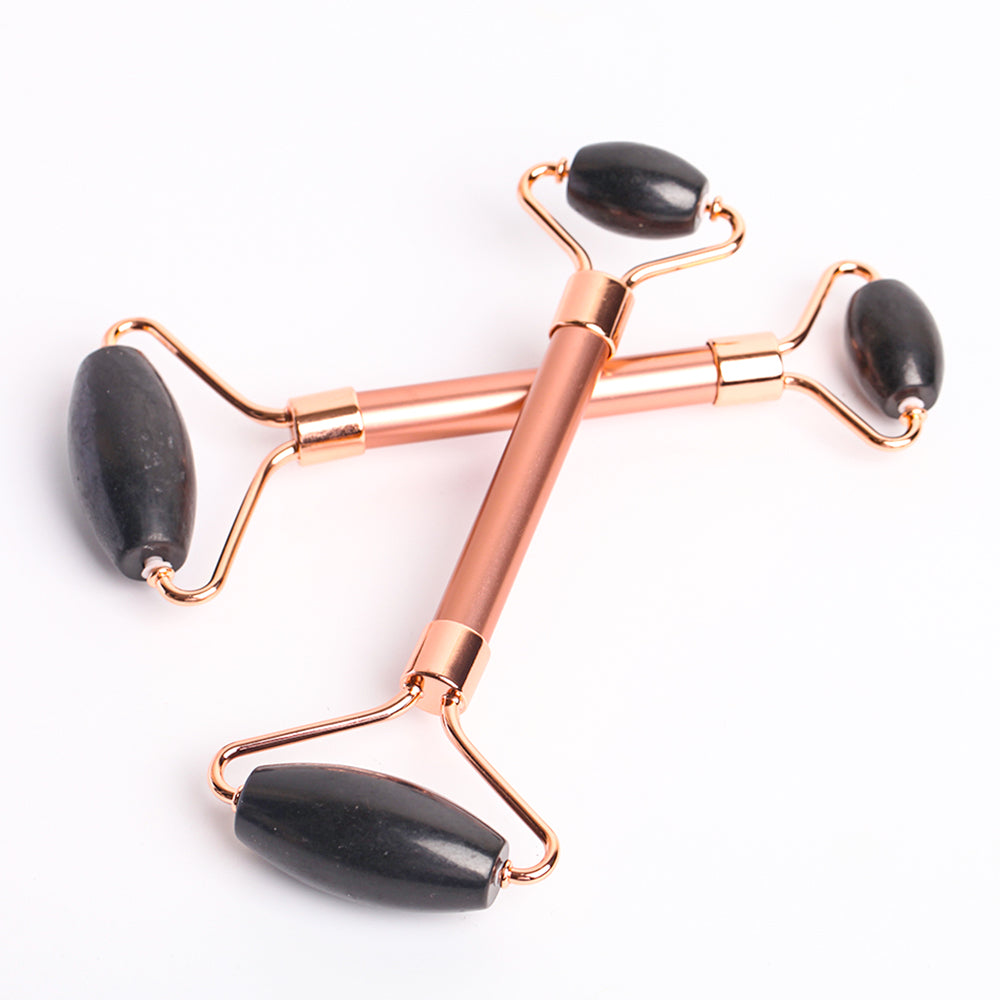 Schungite 5.66" Facial Roller for Skin Firming & Detox