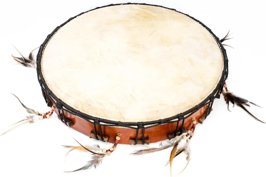 Goatnails Instrument Shamanic Hand Drum - Goat Skin Frame, 10