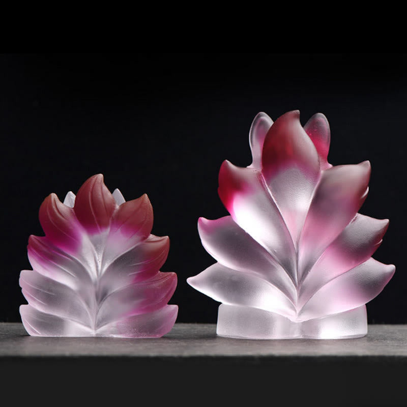 Small Liuli Nine-Tailed Fox Figurine for Success & Strength