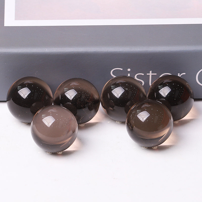 Smoky Quartz Crystal Sphere 25-30mm Healing Orb