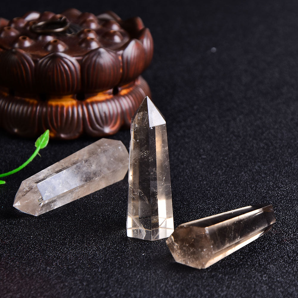 Smoky Quartz Tower for Grounding & Healing