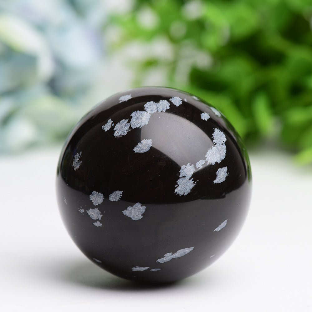 Snowflake Jasper 2.0-4.0" Crystal Sphere for Healing