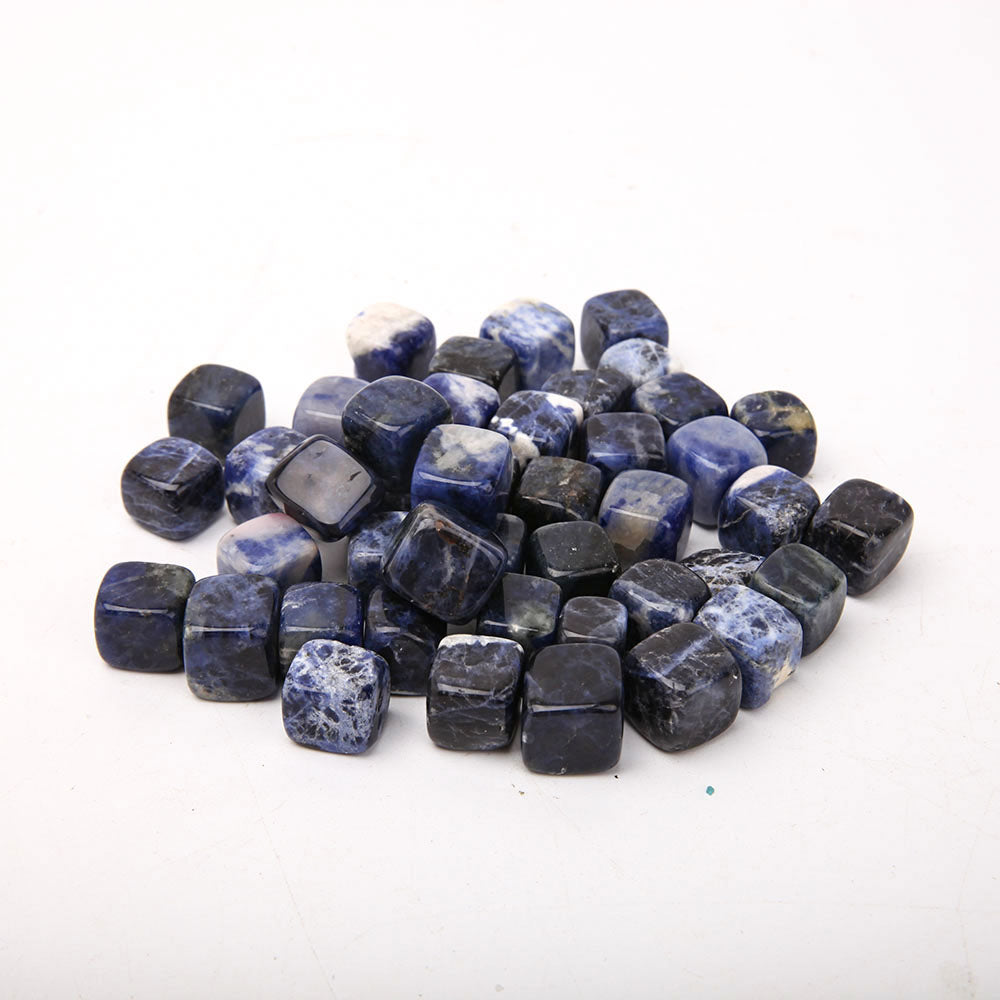 Sodalite 1.5-2cm Cubes Bag for Healing & Energy