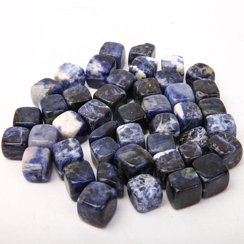 Sodalite 1.5-2cm Cubes Bag for Healing & Energy
