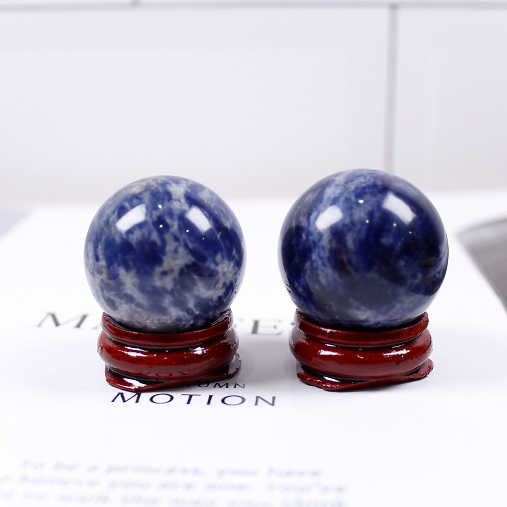 Sodalite Crystal Ball for Intuition and Harmony