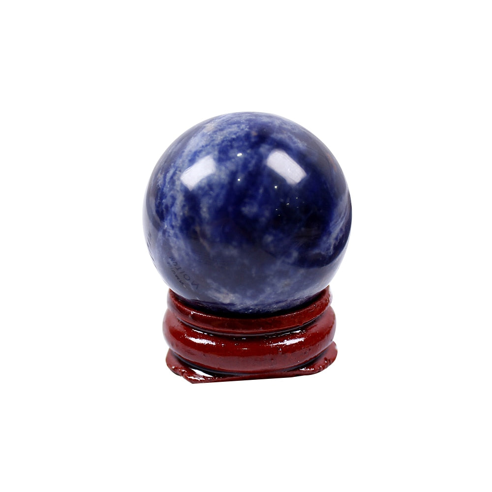 Sodalite Crystal Ball for Intuition and Harmony