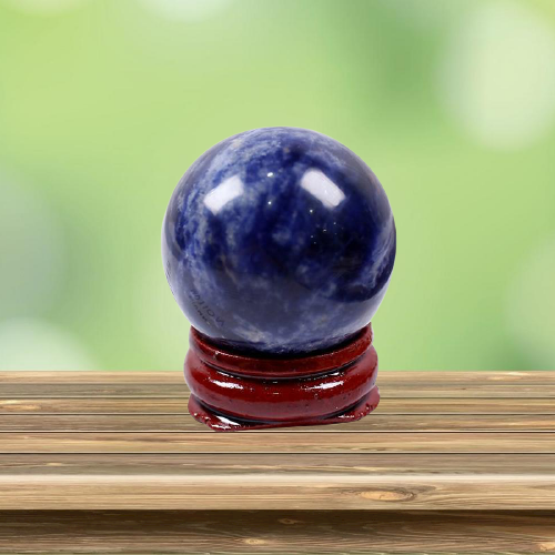 Sodalite Crystal Ball for Intuition and Harmony