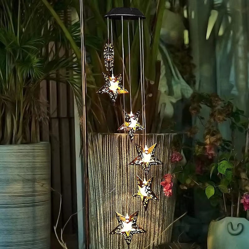 Solar Wind Chimes for Sale - Unique Garden Decor