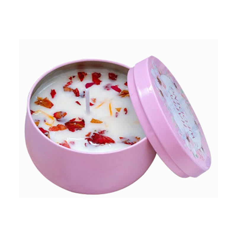 Spiritual Soy Wax Candle for Cleansing and Meditation