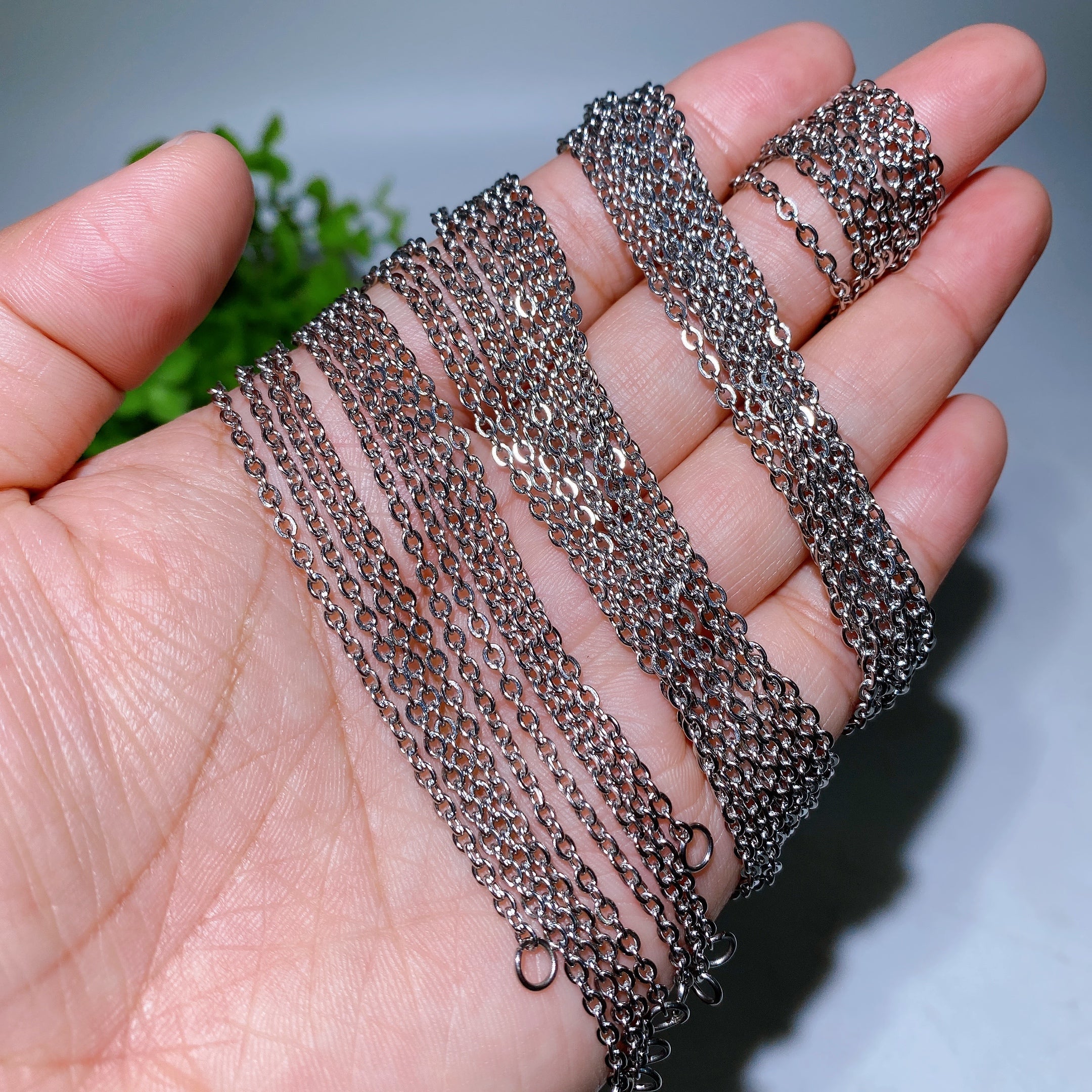 Stainless Steel Spiritual Necklace 45-60cm for Healing Protection