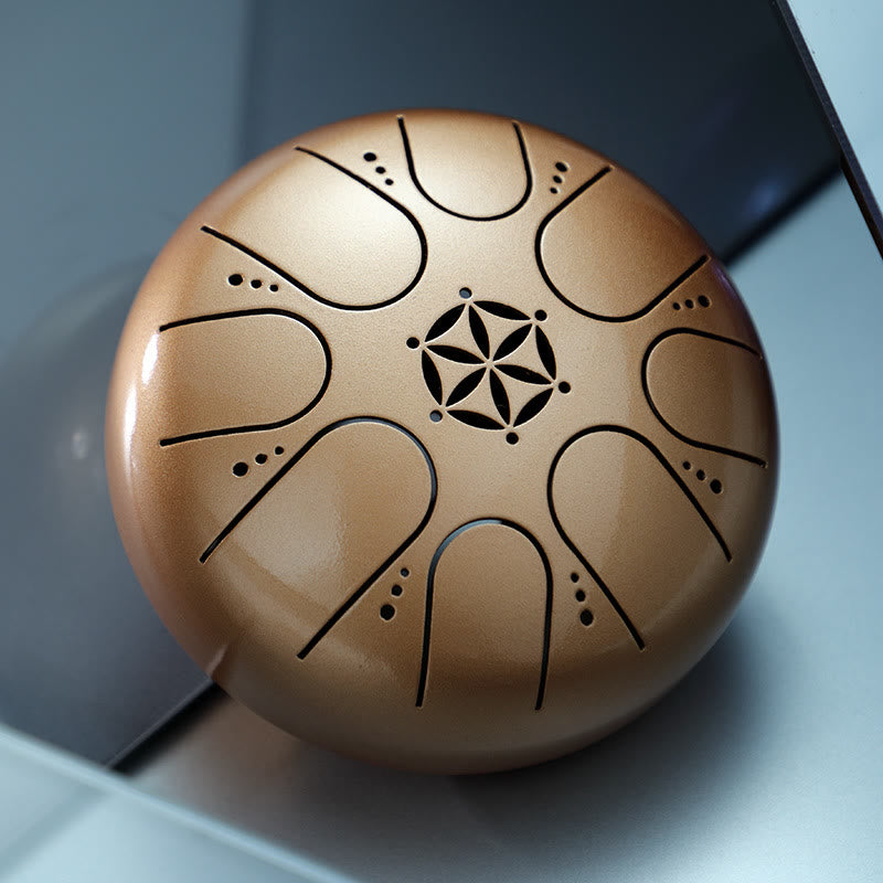 C Steel Tongue Drum 8 Note 5 Inch for Healing Meditation