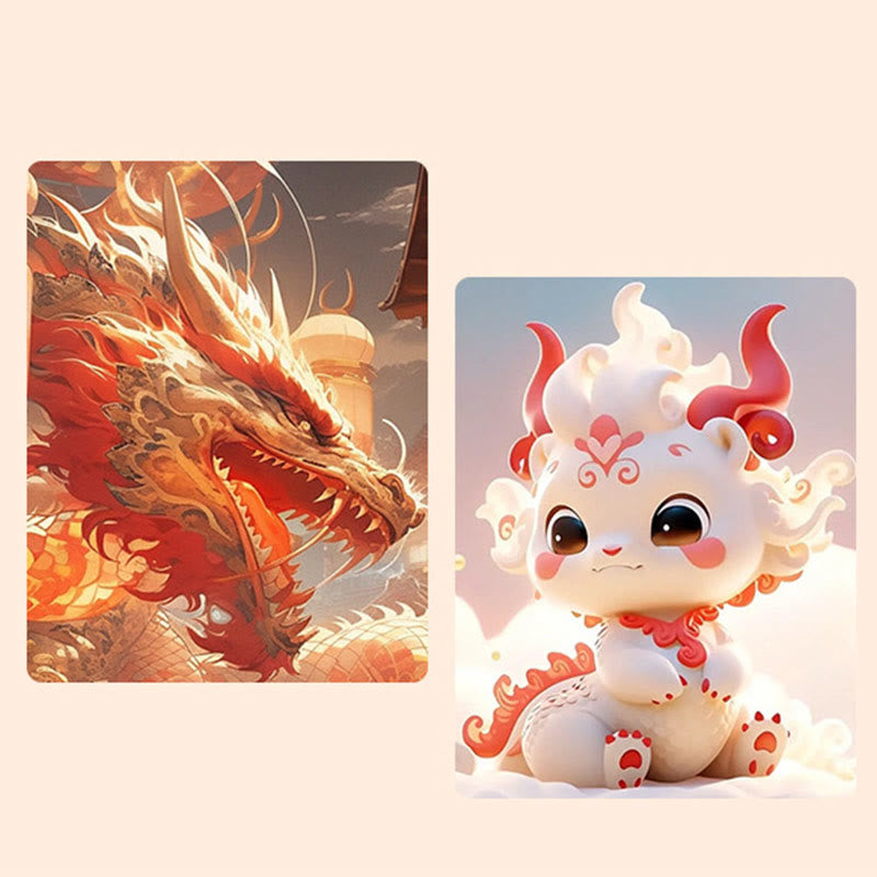 Sterling Silver Dragon Bracelet with Cinnabar & Jade Charms