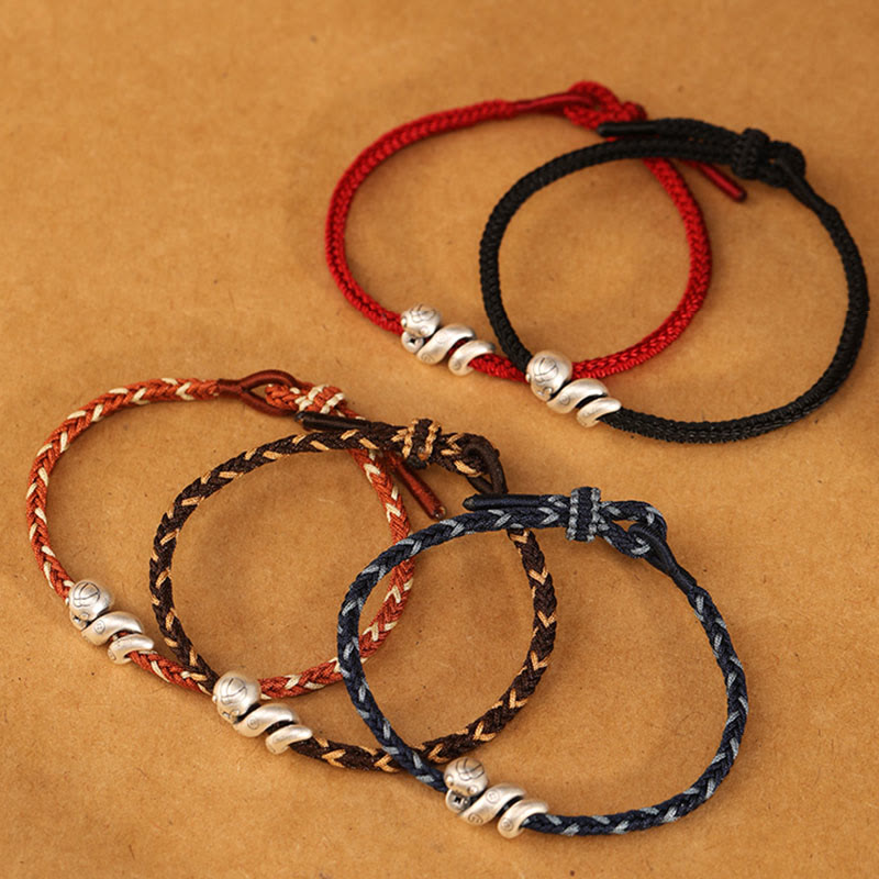 Sterling Silver Snake Protection Bracelet