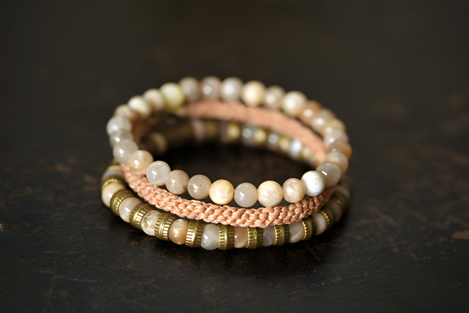 Sunstone Copper Bracelets for Luck and Abundance