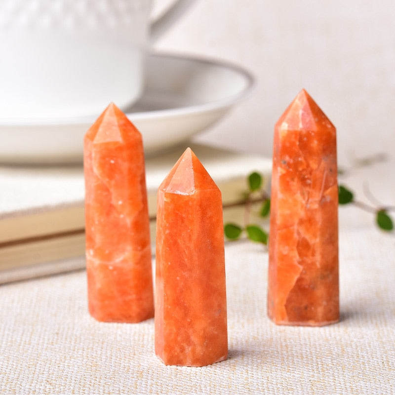 Sunstone Crystal Tower - Chakra Balance