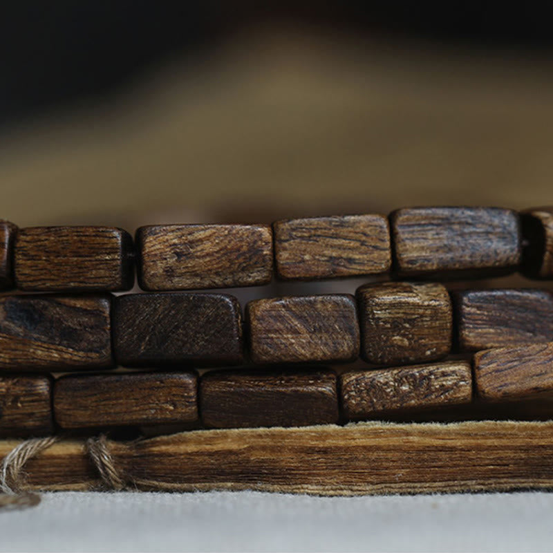 Tarakan Agarwood 925 Silver Gold Beads Zodiac Bracelet