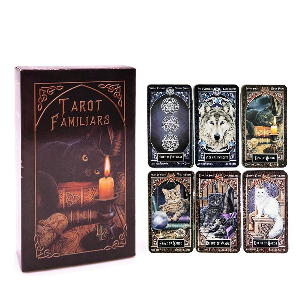 Tarot Familiars Cards for Meditation Rituals