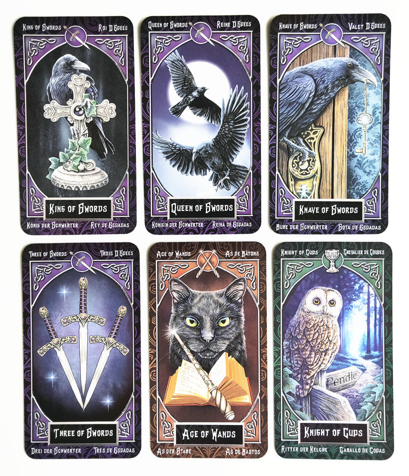 Tarot Familiars Cards for Meditation Rituals
