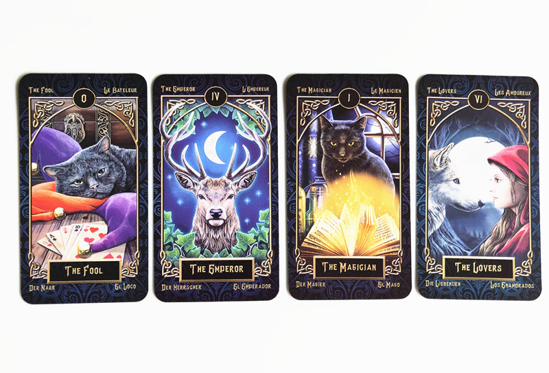 Tarot Familiars Cards for Meditation Rituals