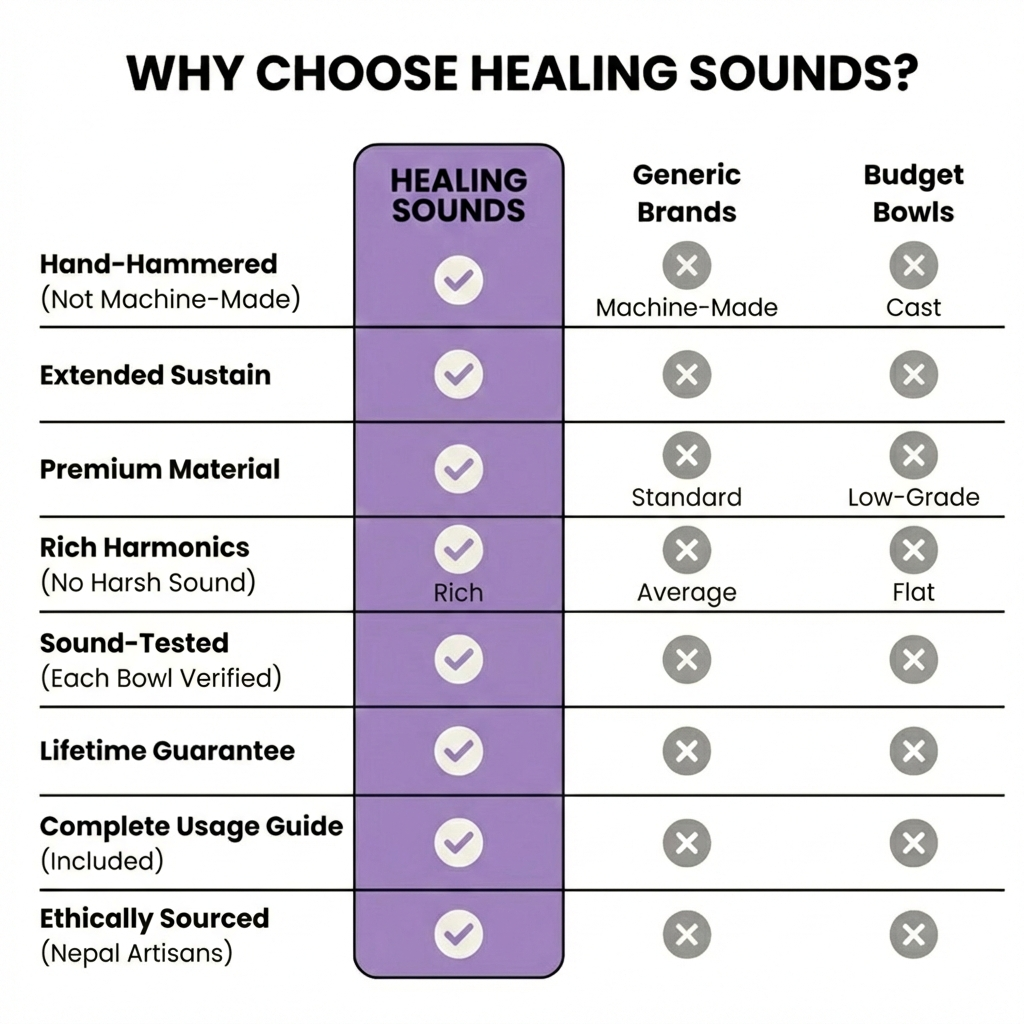 417 Hz Solfeggio Tibetan Singing Bowl - Sacral Chakra - D Note