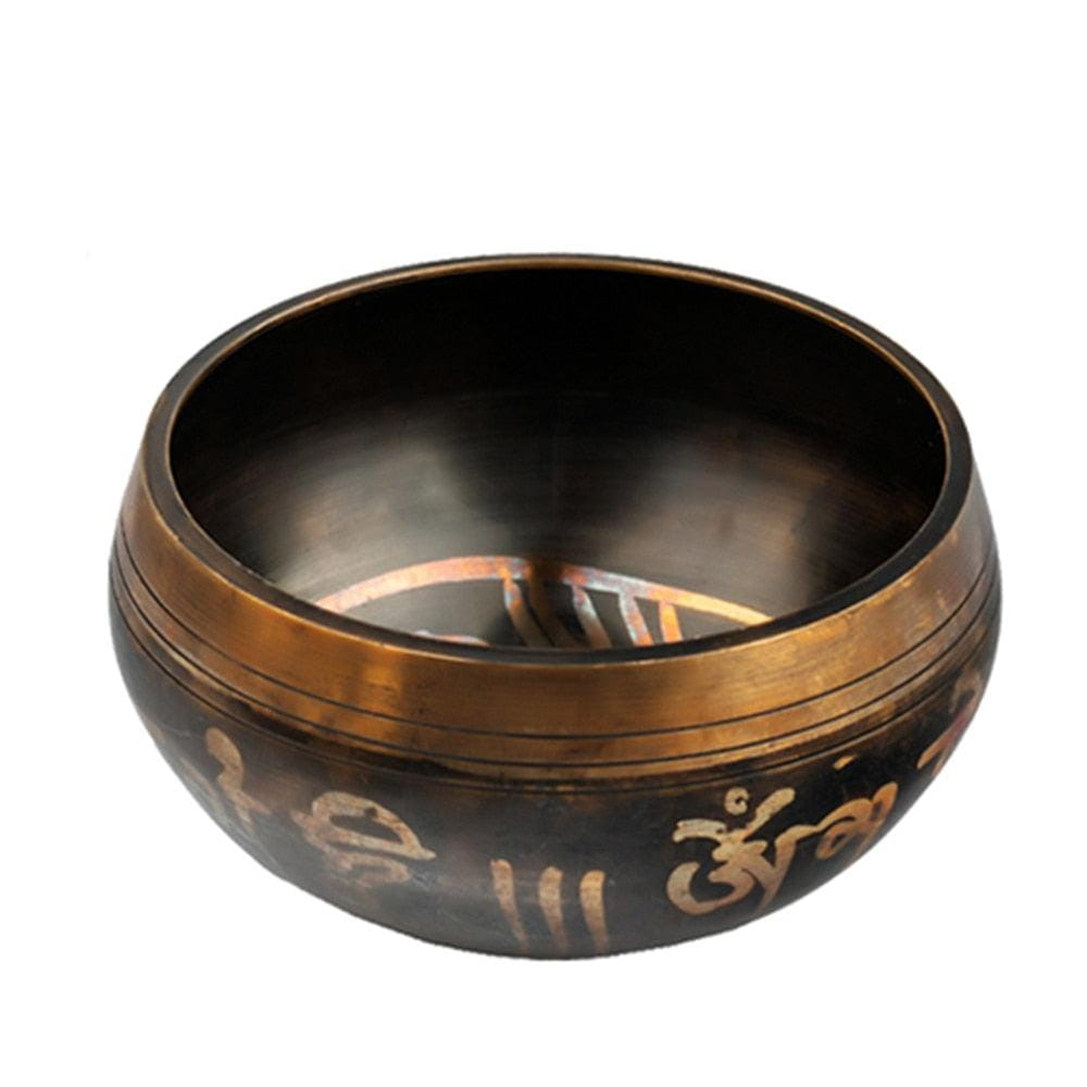Tibetan Brass Singing Bowl for Meditation and Chanting - 8cm Singing Bowl - On sale